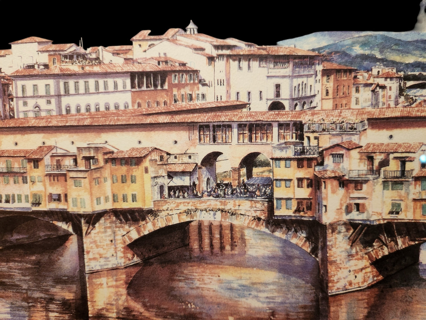 A View of Ponte Vecchio, Florence, Italy