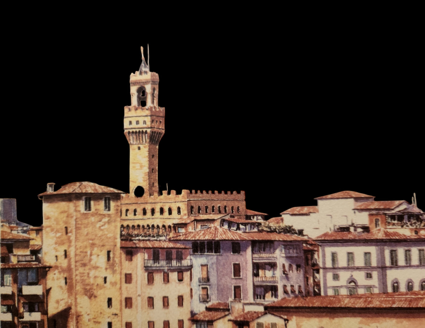 A View of Ponte Vecchio, Florence, Italy