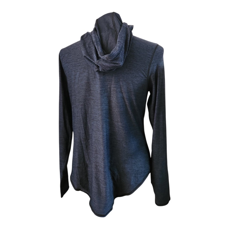 MTA Sport Navy Blue Performance Pullover Fast Dri- Size M