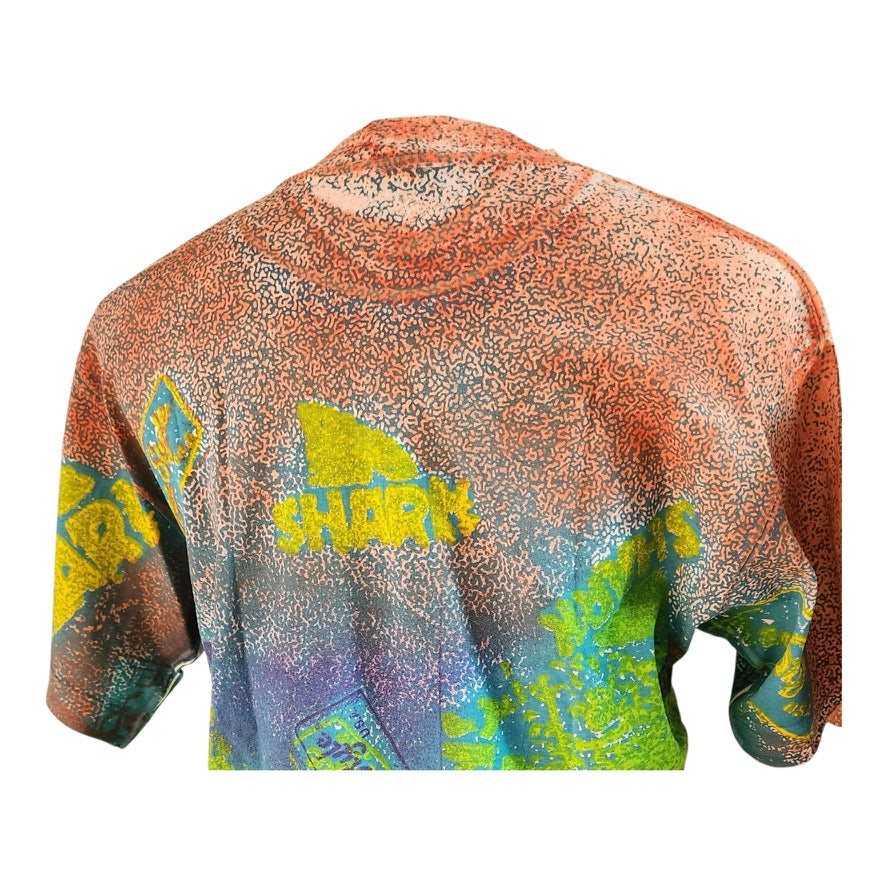 Free Style Multi-Color T-Shirt - Size Medium