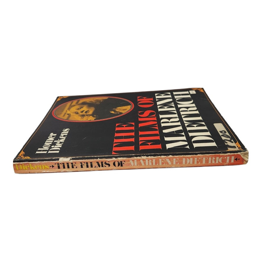 The Films of Marlene Dietrich by Homer Dickens (First Edition 1970)