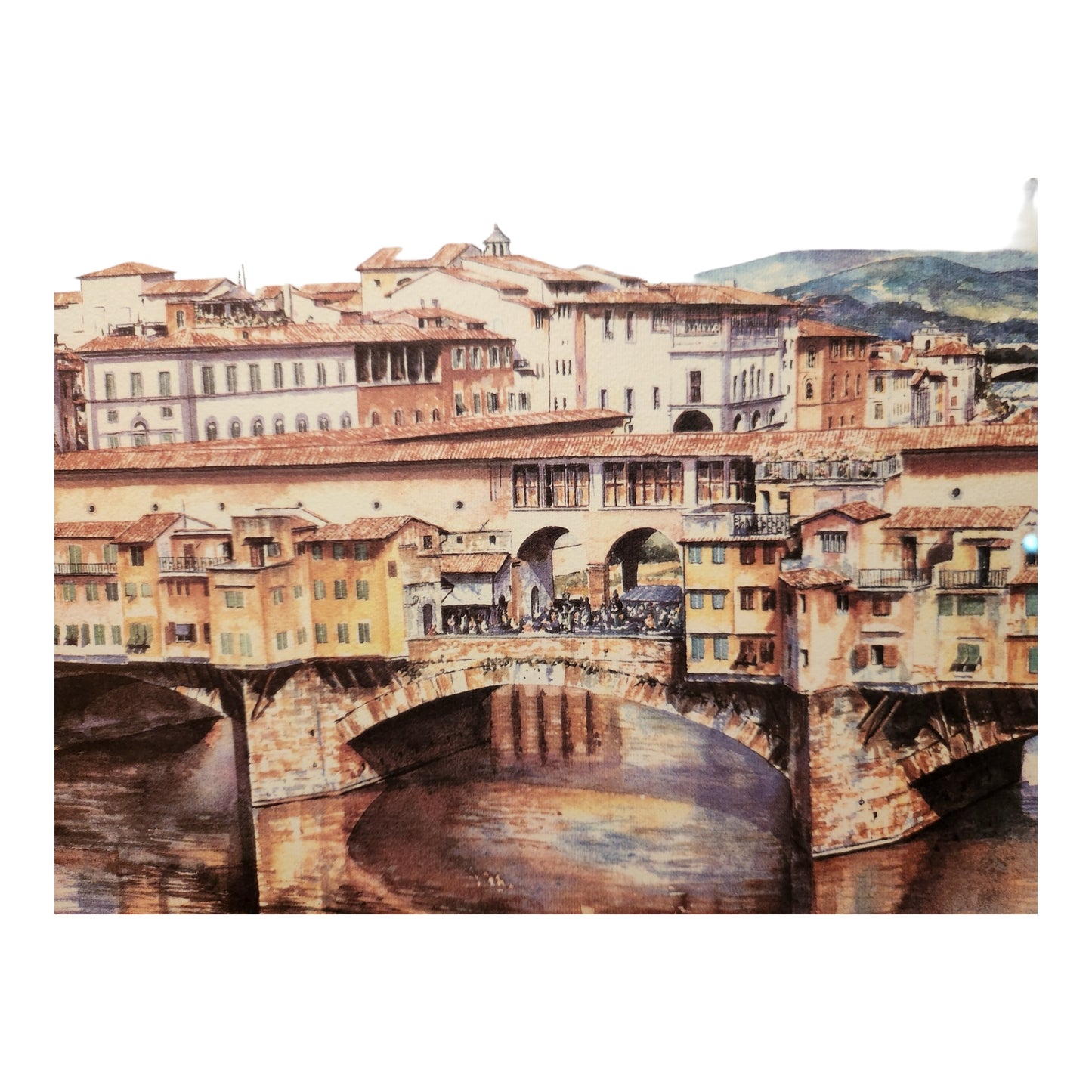 A View of Ponte Vecchio, Florence, Italy
