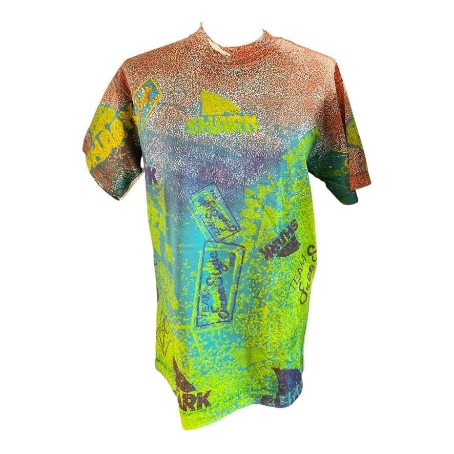 Free Style Multi-Color T-Shirt - Size Medium
