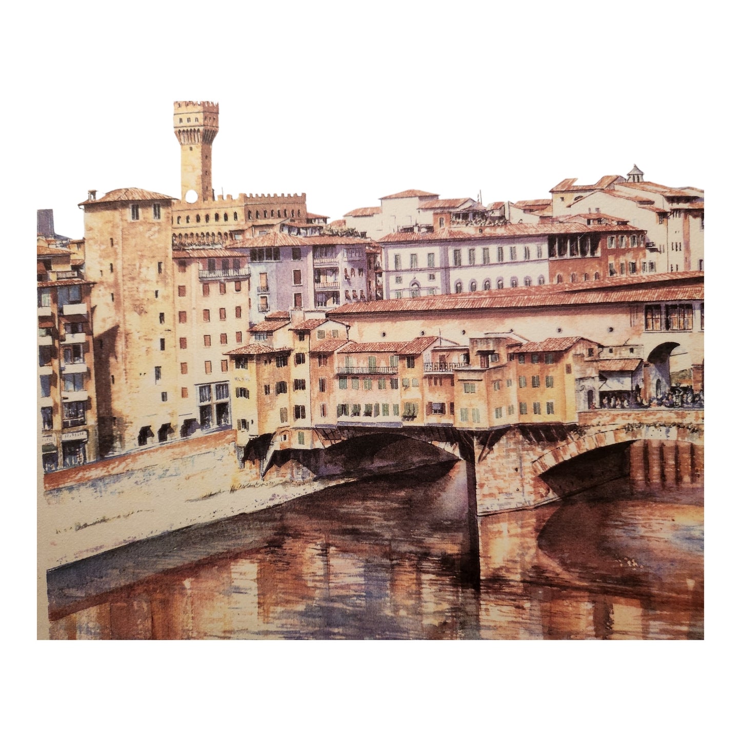 A View of Ponte Vecchio, Florence, Italy