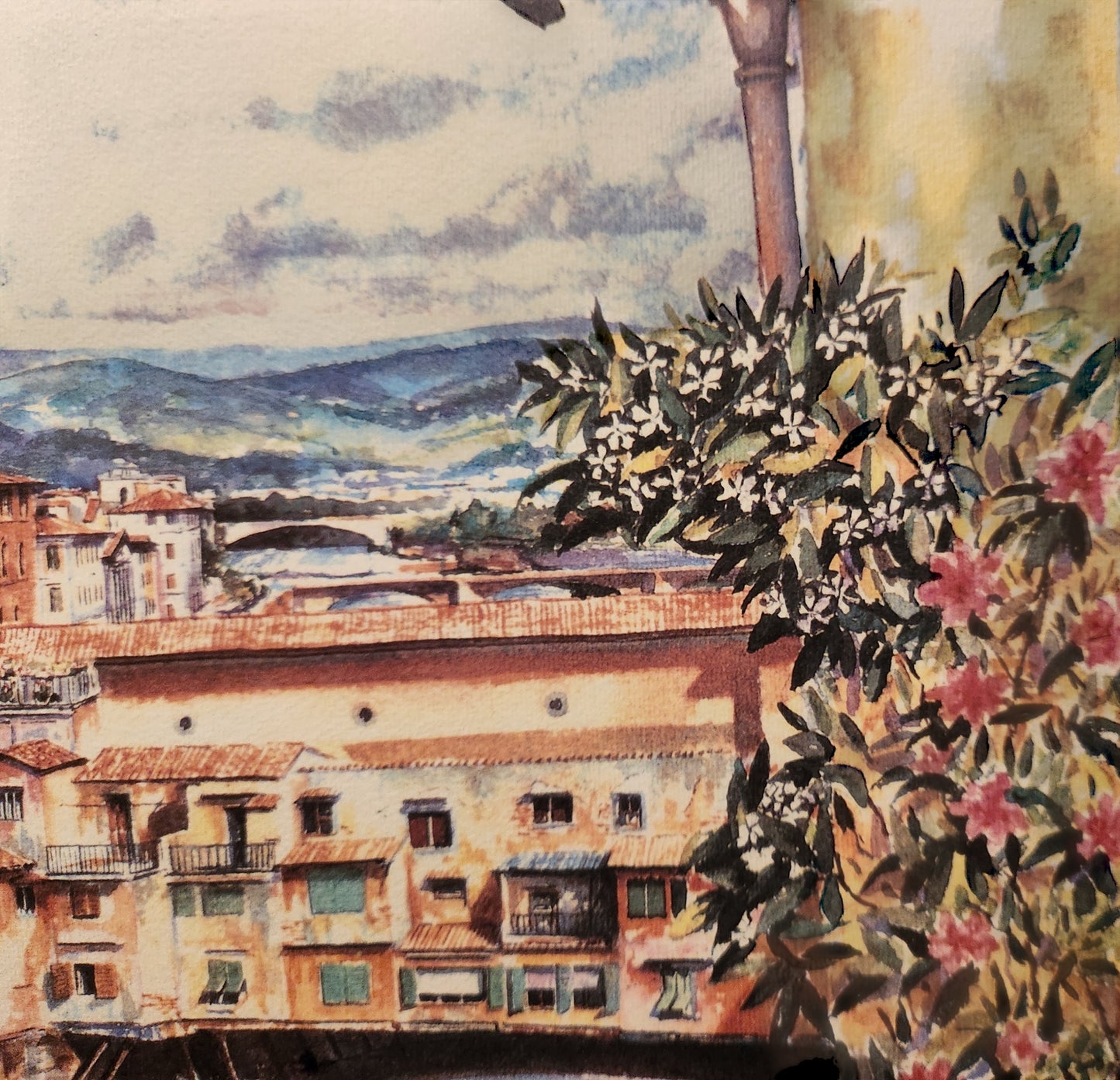 A View of Ponte Vecchio, Florence, Italy