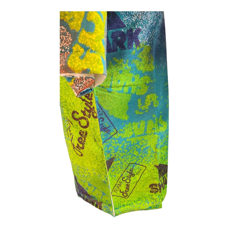Free Style Multi-Color T-Shirt - Size Medium
