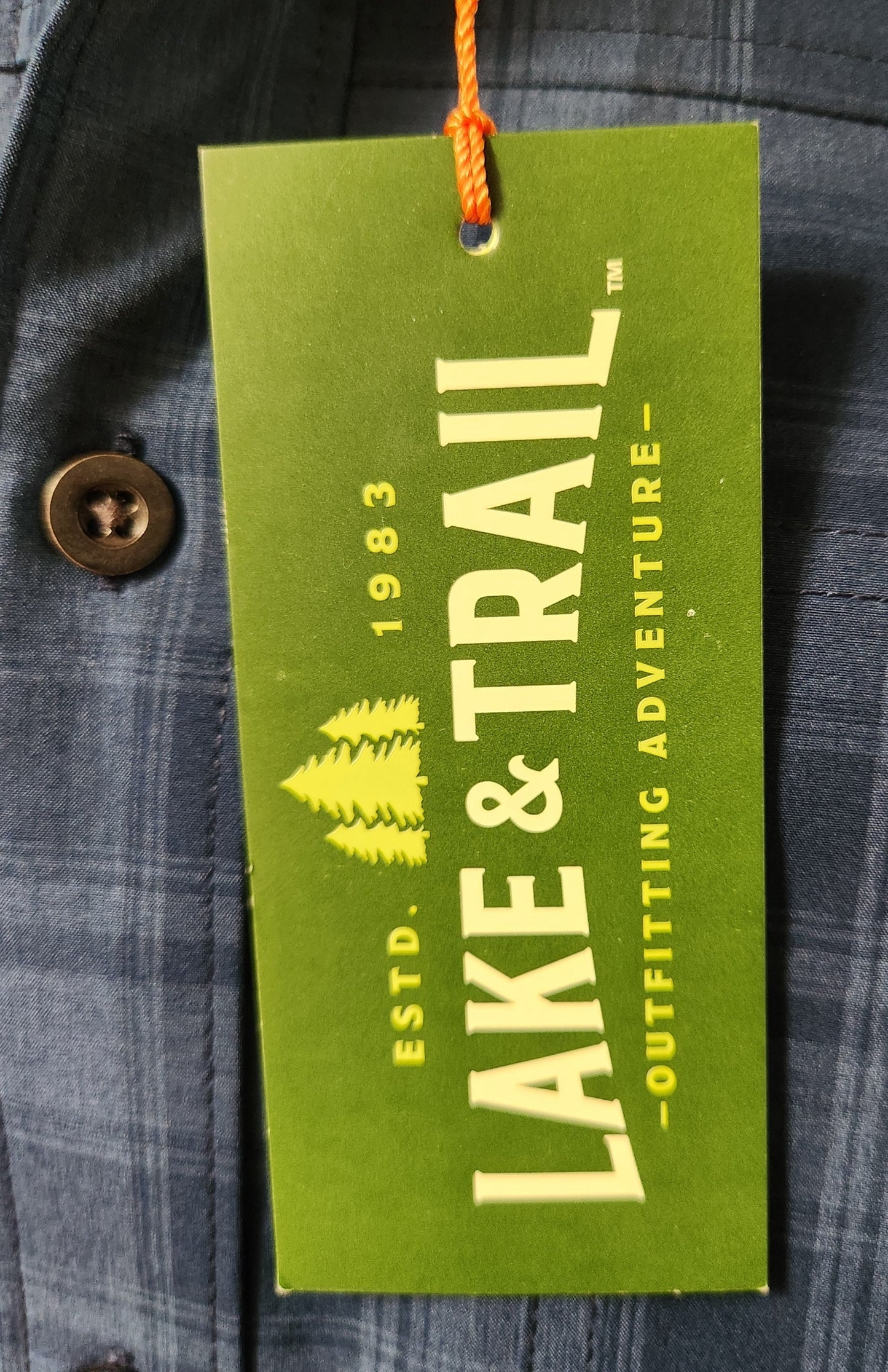 Men's Short Sleeve Sports Shirt | Lake & Trail Outfitting Adventure