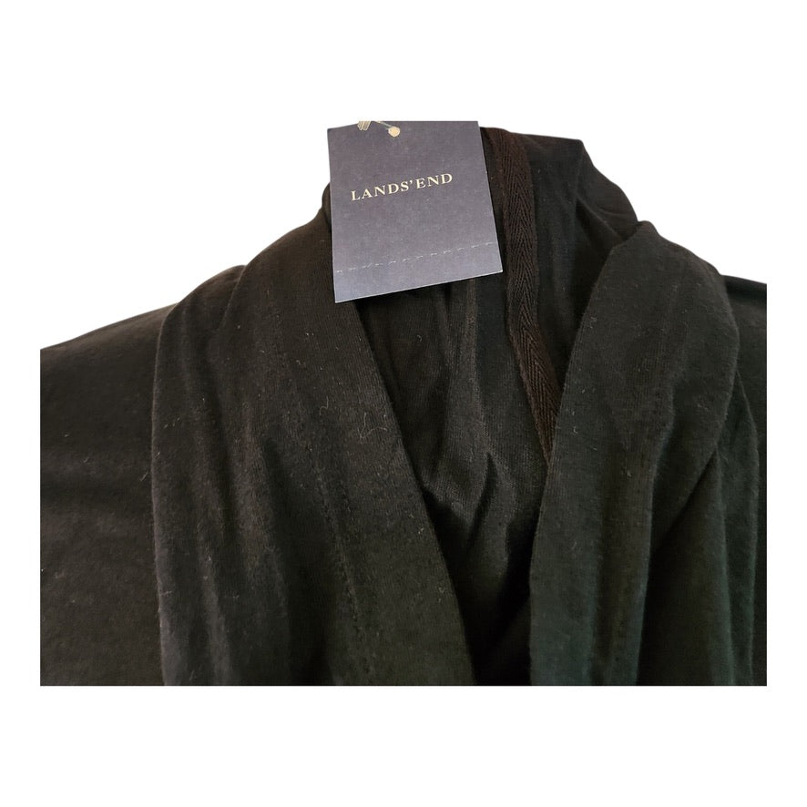 Land's End Black Hoodie Dress