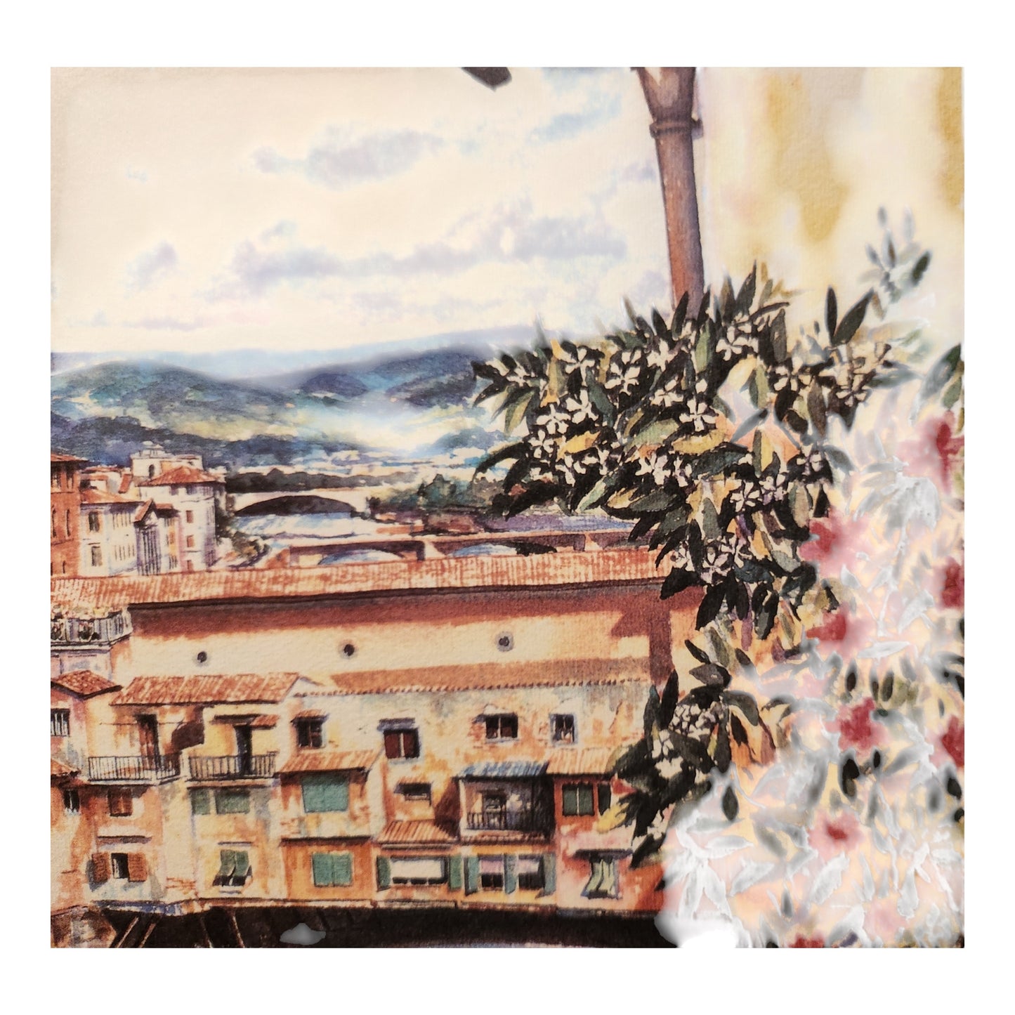 A View of Ponte Vecchio, Florence, Italy