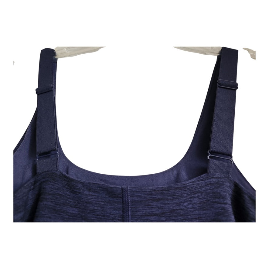 Women's MTA Sport Fast Dri Navy Blue Adjustable Strap Dress With With Built-in Bra & Shorts- Size Small