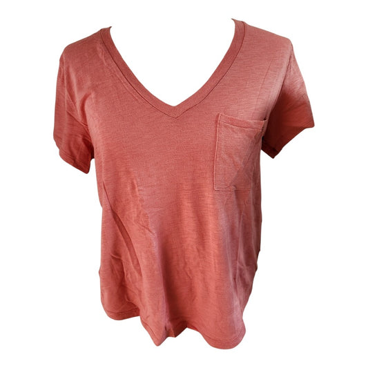 Classic Abercrombie & Fitch Short Sleeves T-Shirt With Pocket - Size Small