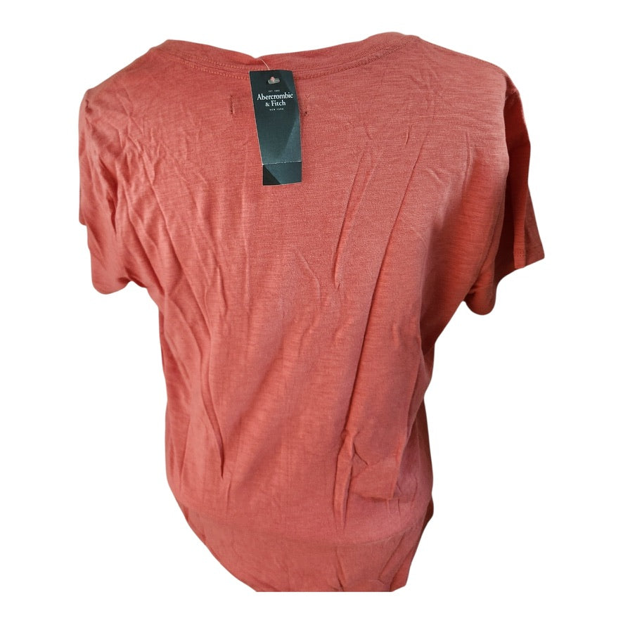 Classic Abercrombie & Fitch Short Sleeves T-Shirt With Pocket - Size Small