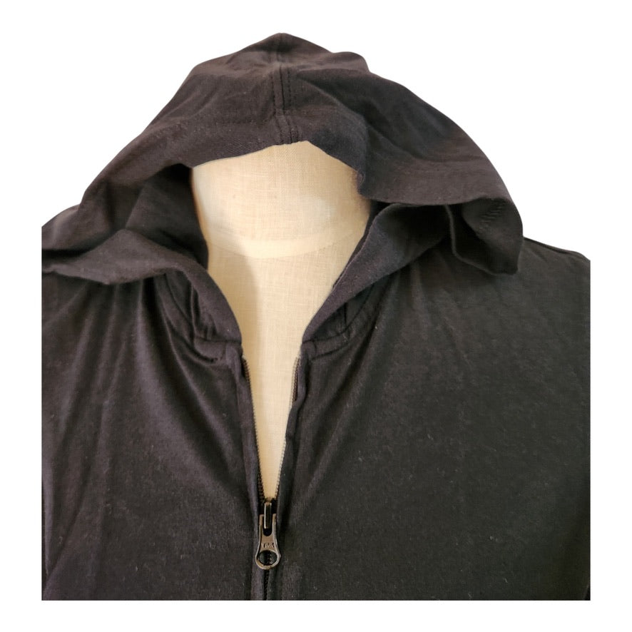 Land's End Black Hoodie Dress