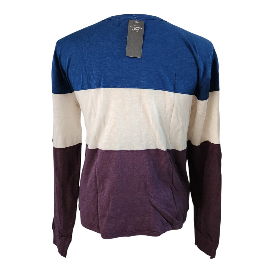 Abercrombie & Fitch Multi Color Long Sleeve T Shirt Size Small