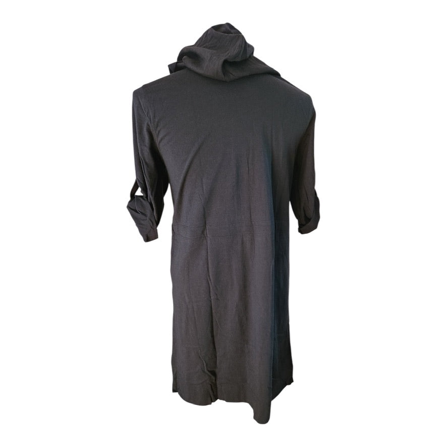 Land's End Black Hoodie Dress