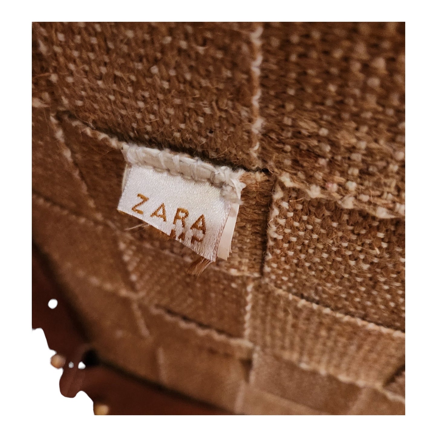 Zara Solid Leather Folding Chair With Solid Wood Frame