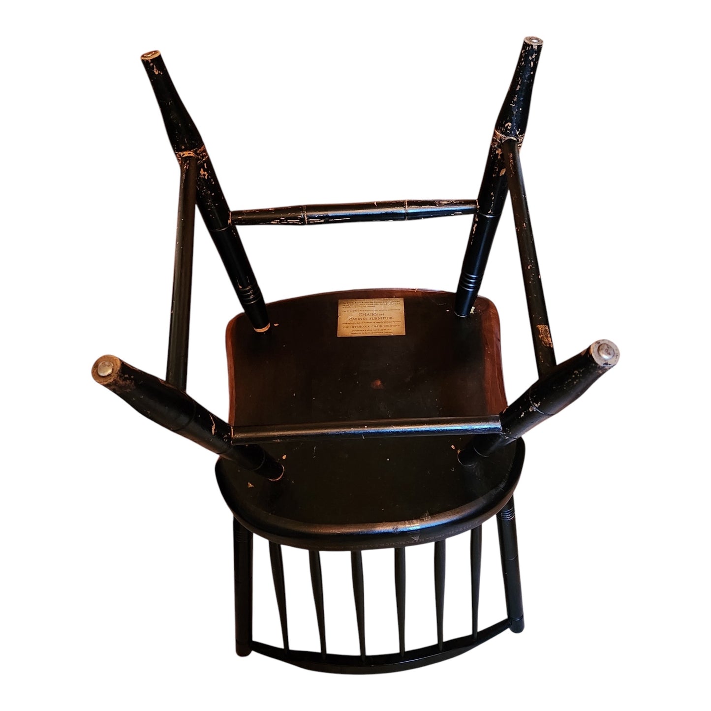 2 - 19th Century Vintage Alfred Hitchcock Side Chairs Early American