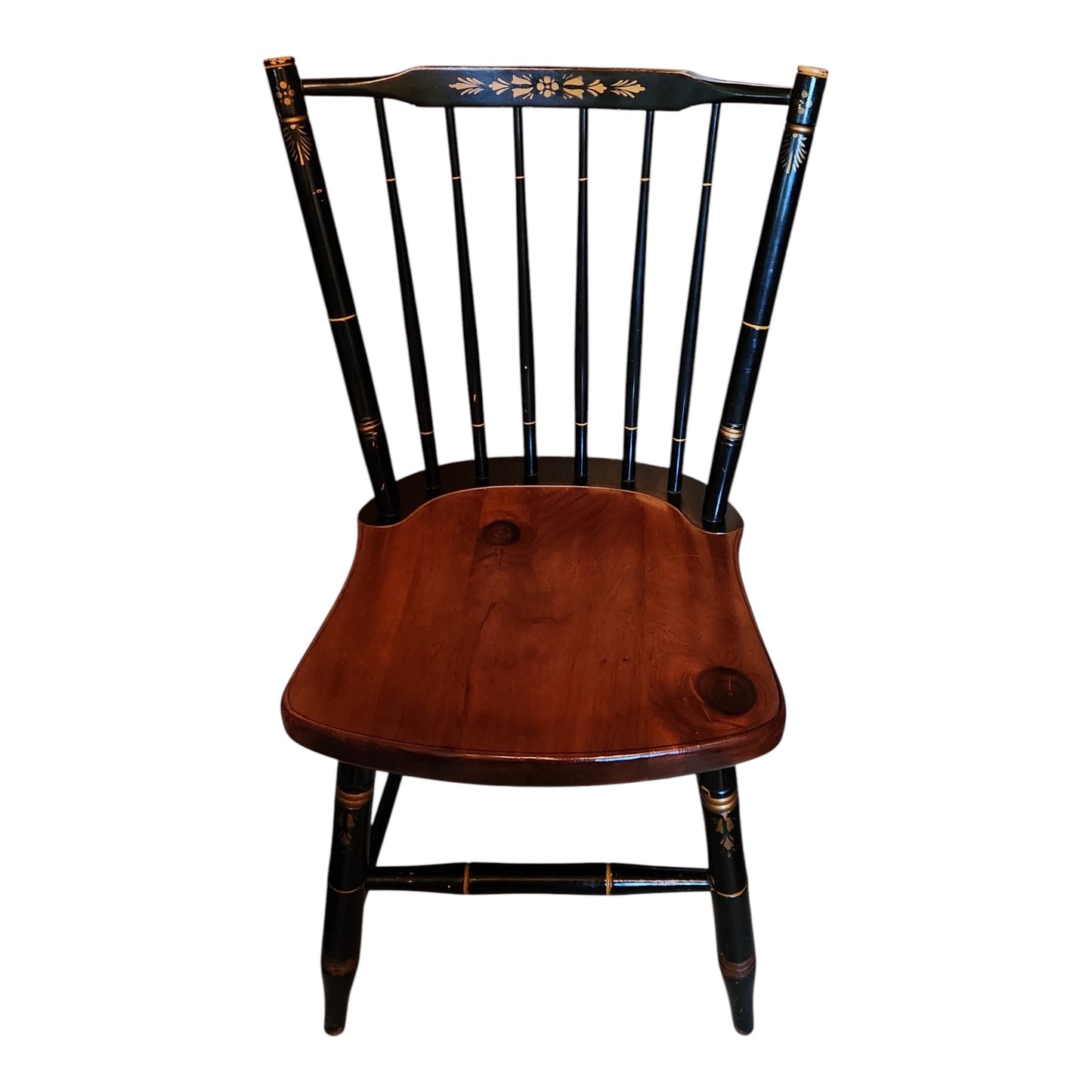 2 - 19th Century Vintage Alfred Hitchcock Side Chairs Early American