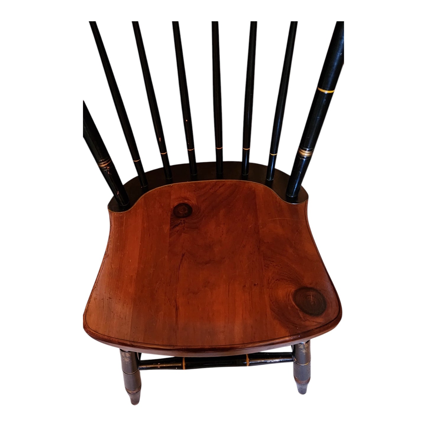 2 - 19th Century Vintage Alfred Hitchcock Side Chairs Early American