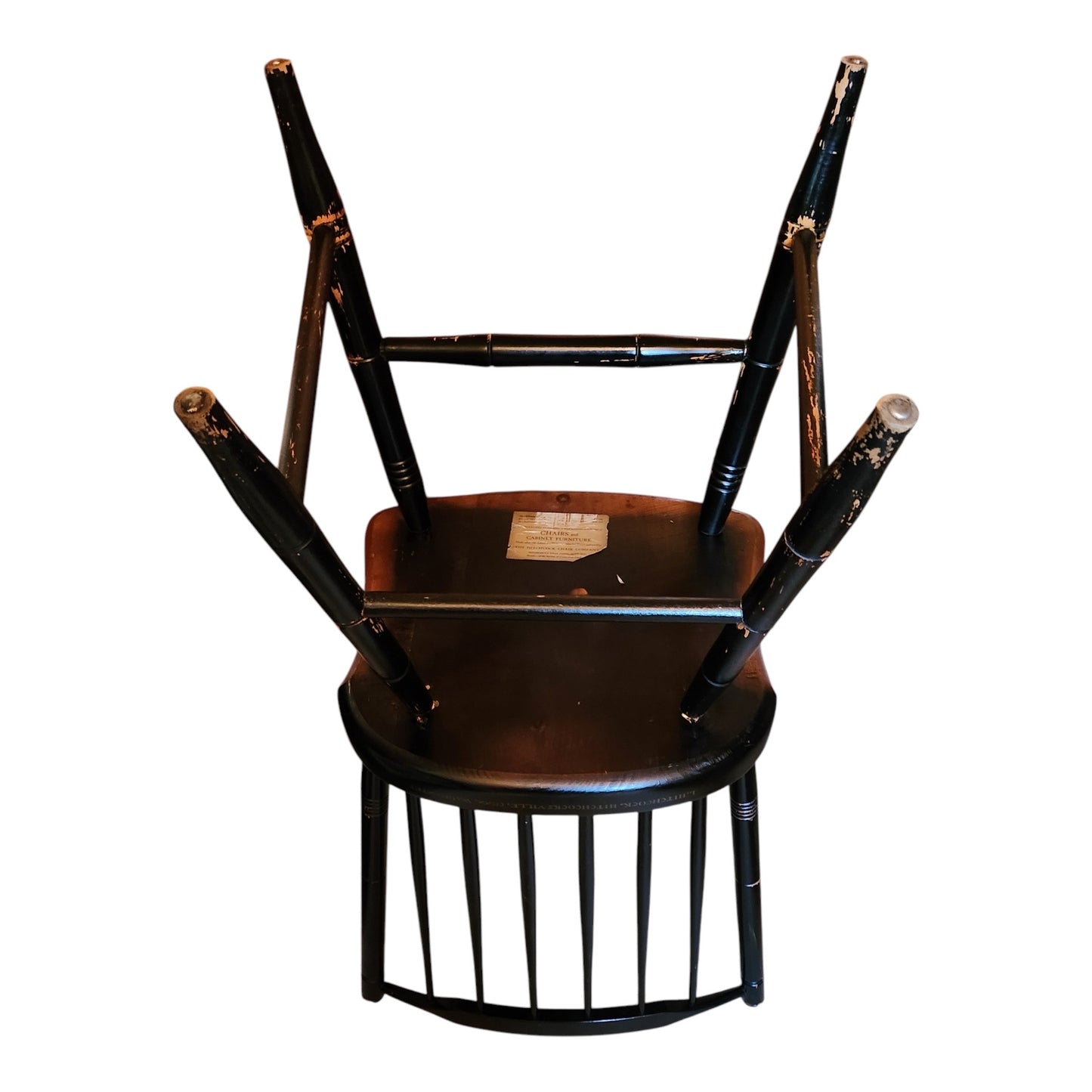 2 - 19th Century Vintage Alfred Hitchcock Side Chairs Early American