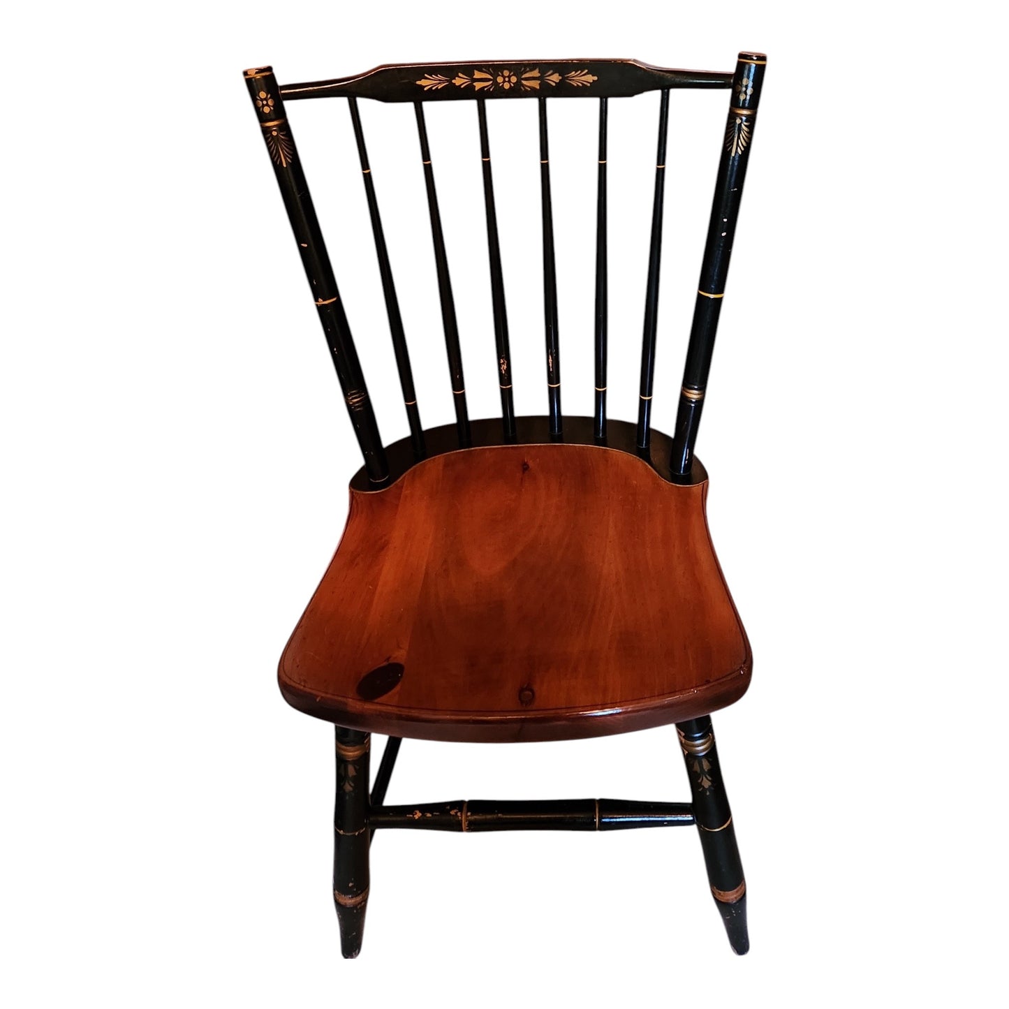 2 - 19th Century Vintage Alfred Hitchcock Side Chairs Early American